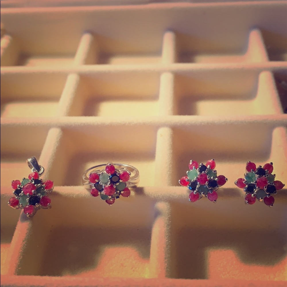 Genuine Stone Multicolor Set - image 1